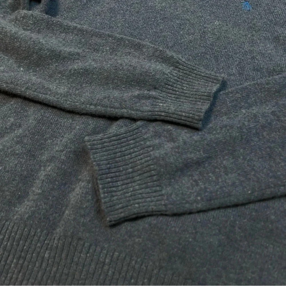 Penguin Blue Lambswool Knit Sweater Size Large - Picture 4 of 6